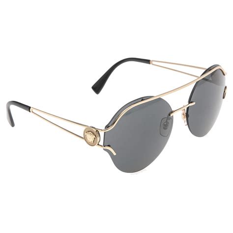 versace sunglasses men black and gold|authentic black polarized versace sunglasses.